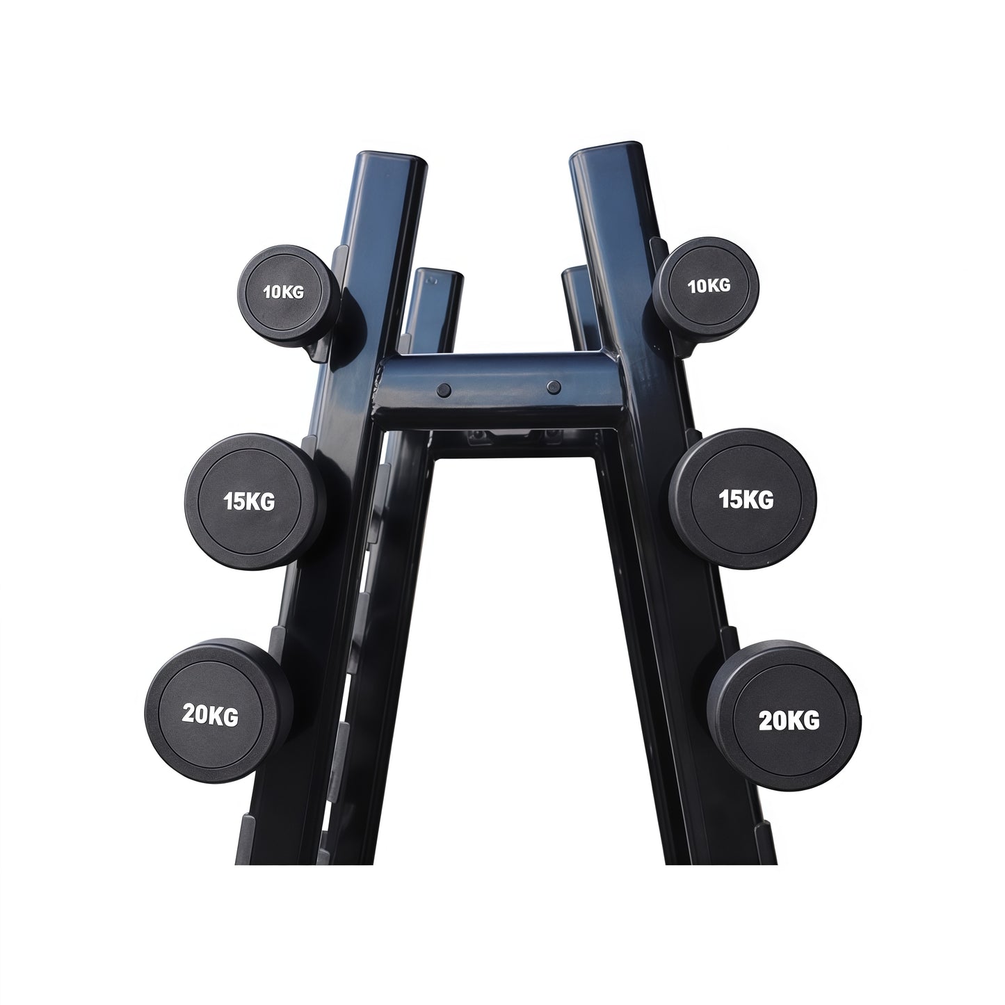 200KG Fixed Straight & Curl Barbell with Barbell Rack Set