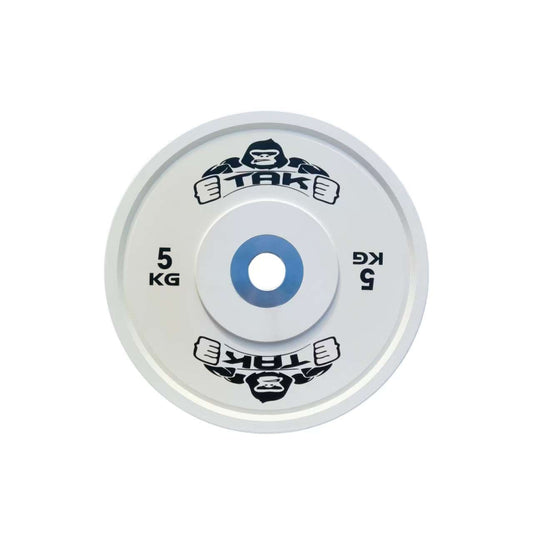 TAK Professional Colored Weightlifting Plates