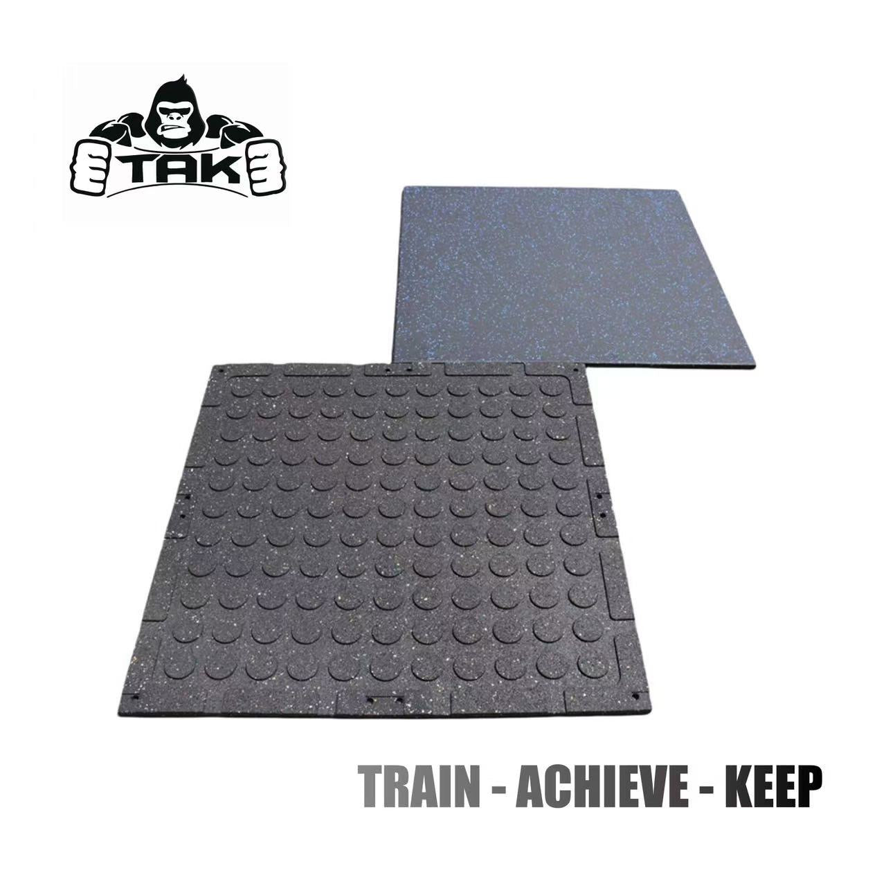 Gym Flooring Rubber Mats 1M*1M