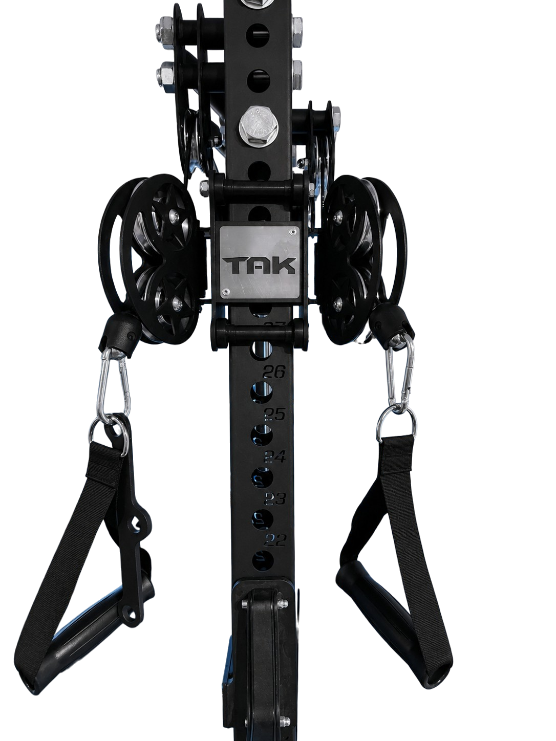 TAK C2X Functional Trainer Rack | Dual Independent Cable System | Plate Loadable Weight Stack