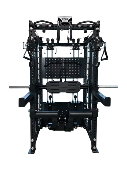 TAK Functional Trainer Smith Machine & Power Rack – Dual 100kg Stacks