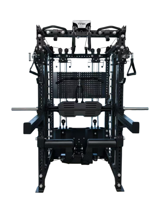 TAK Functional Trainer Smith Machine & Power Rack – Dual 100kg Stacks