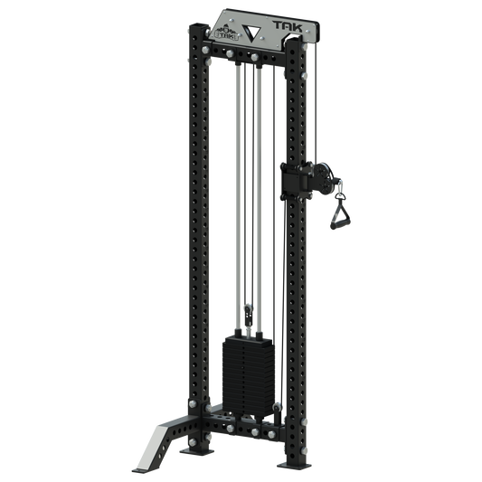 TAK Single Adjustable Cable Machine | 70kg Weight Stack | Commercial Functional Trainer