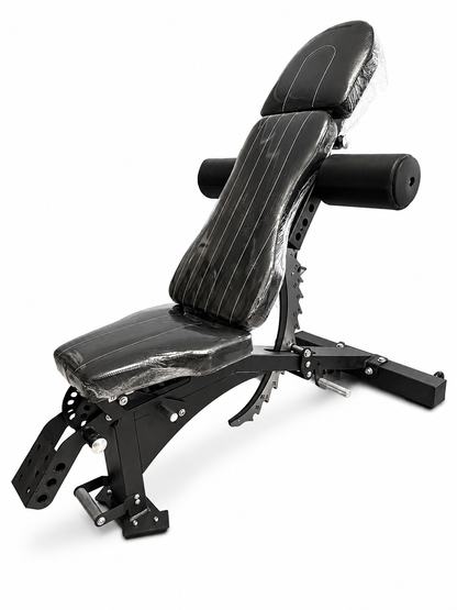 Commercial FID Adjustable Bench with Multi-Position Roller Attachment