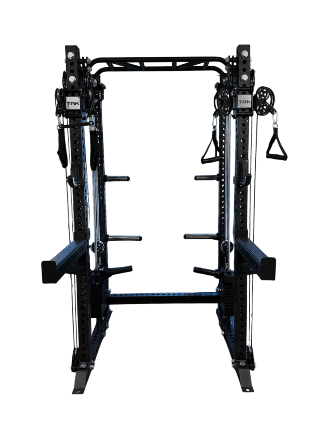 TAK C2X Functional Trainer Rack | Dual Independent Cable System | Plate Loadable Weight Stack