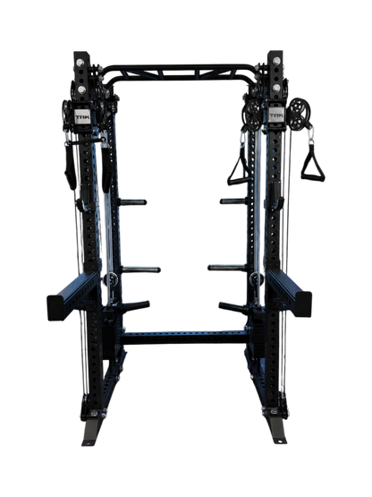 TAK C2X Functional Trainer Rack | Dual Independent Cable System | Plate Loadable Weight Stack