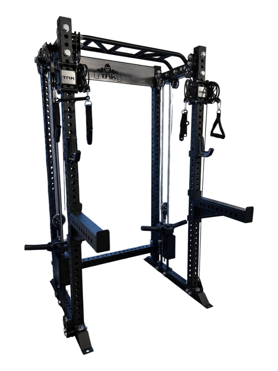 TAK C2X Functional Trainer Rack | Dual Independent Cable System | Plate Loadable Weight Stack
