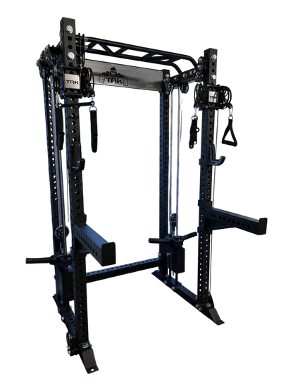 TAK C2X Functional Trainer Rack | Dual Independent Cable System | Plate Loadable Weight Stack
