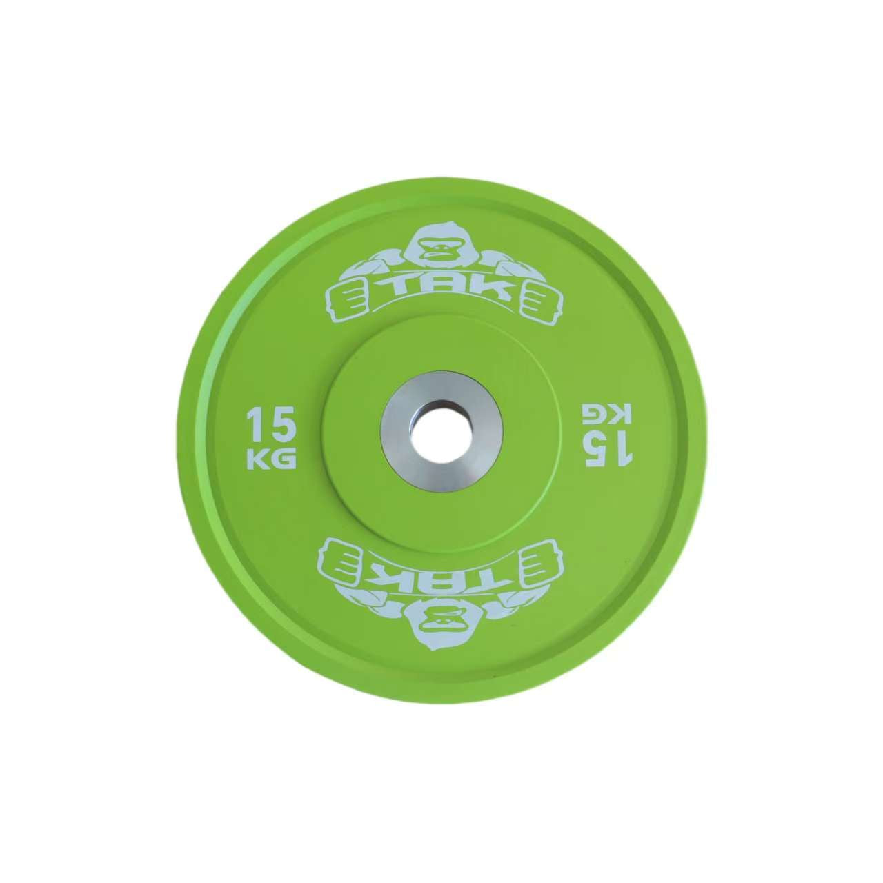 TAK Professional Colored Weightlifting Plates