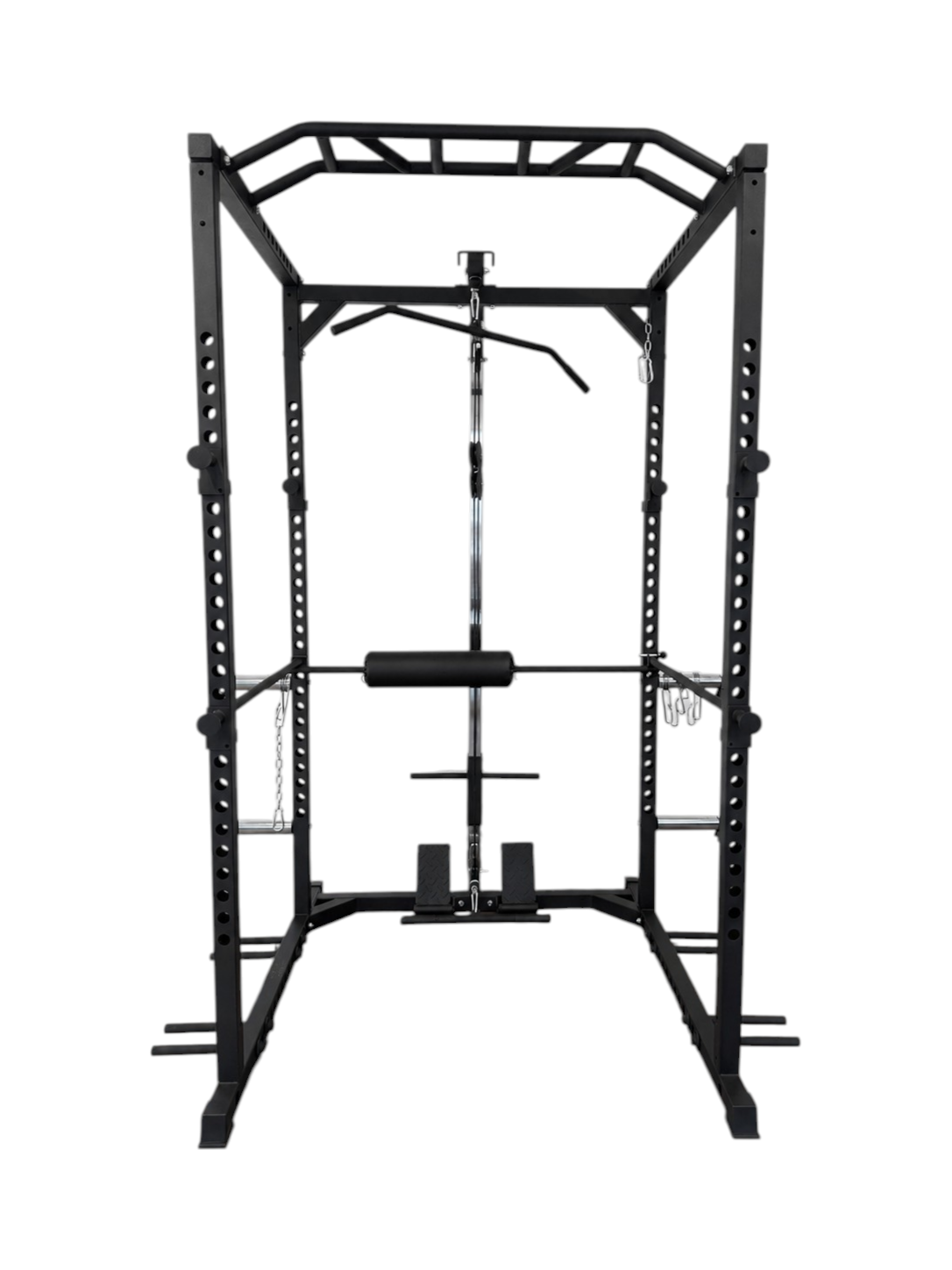 Multi-Function Power Cage with High/Low Pulley System | Squat Rack | Pull-Up Station | Full Body Training