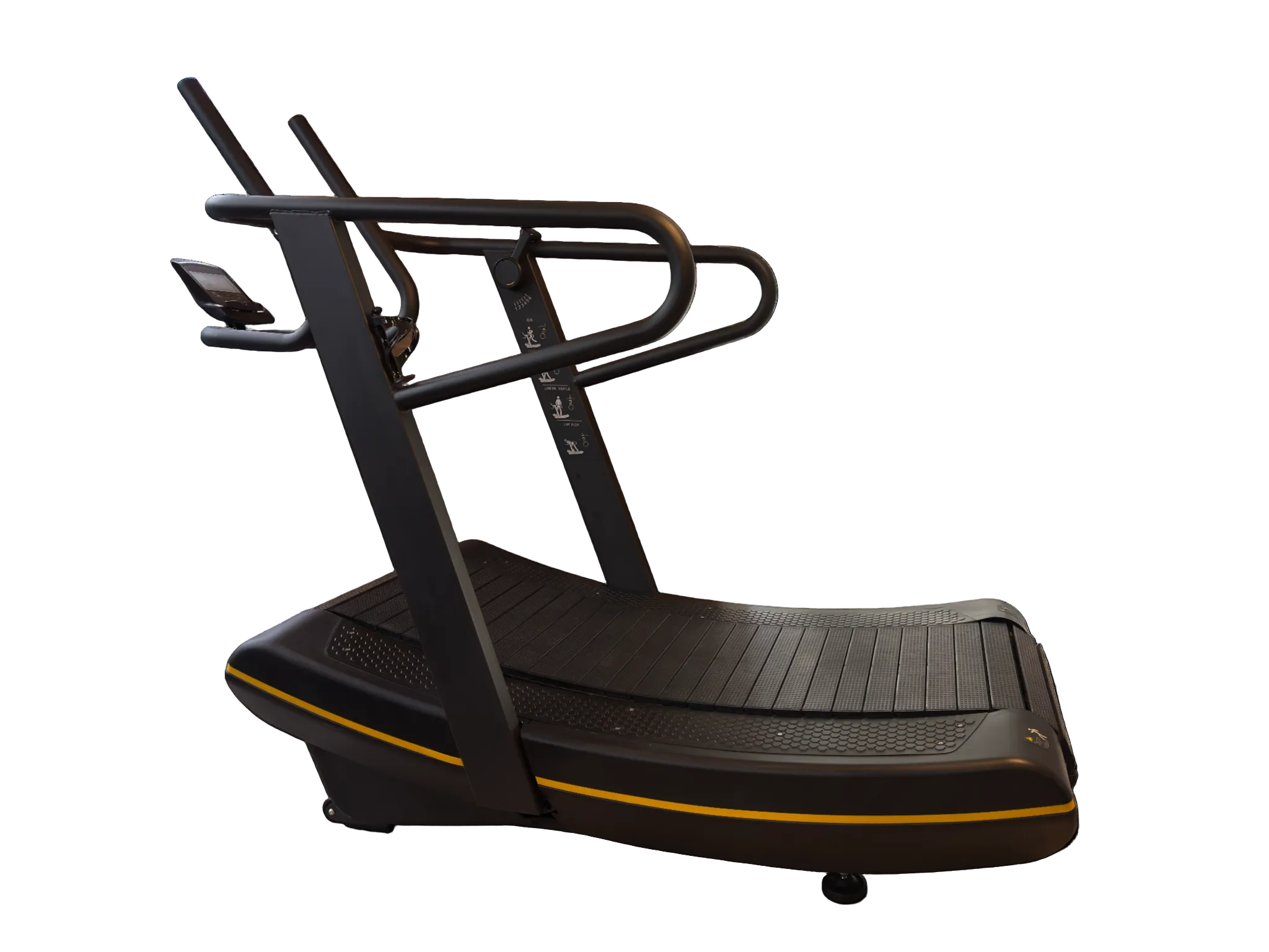 Self-power commercial curved treadmil gym fitness equipment machine – TAK