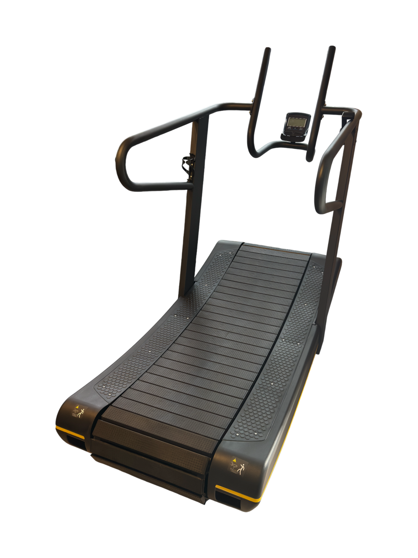 Self-power commercial curved treadmil gym fitness equipment machine