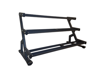 10 Pair Dumbbell Rack – Commercial Grade | 3 Tier Storage Rack
