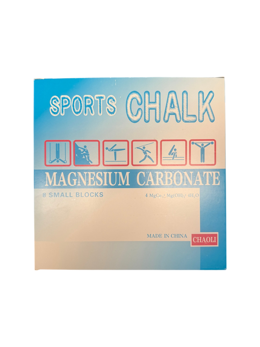 Gym Chalk Blocks – 8 Pack | Magnesium Carbonate | Grip Chalk for Lifting