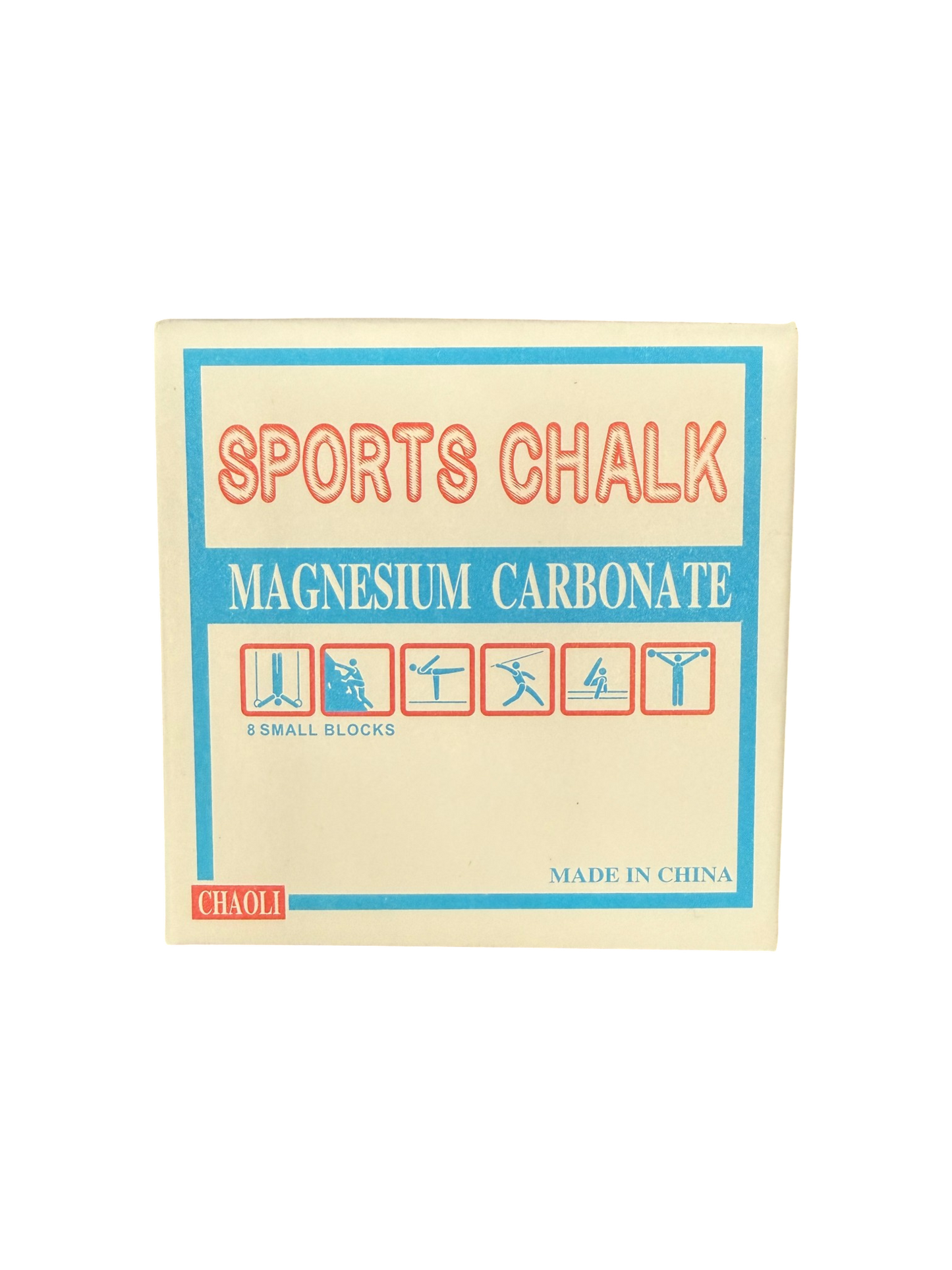 Gym Chalk Block (Single) | Magnesium Carbonate | Grip Chalk for Lifting