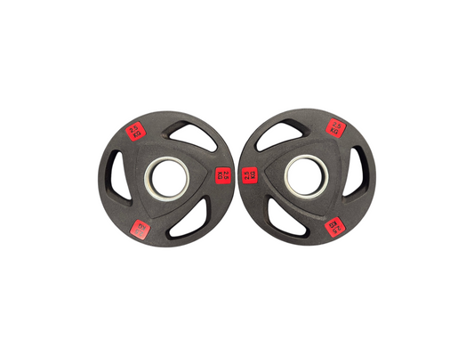 2.5kg Olympic Weight Plates Pair – 50mm Tri-Grip Gym Plates（sold as a pair）