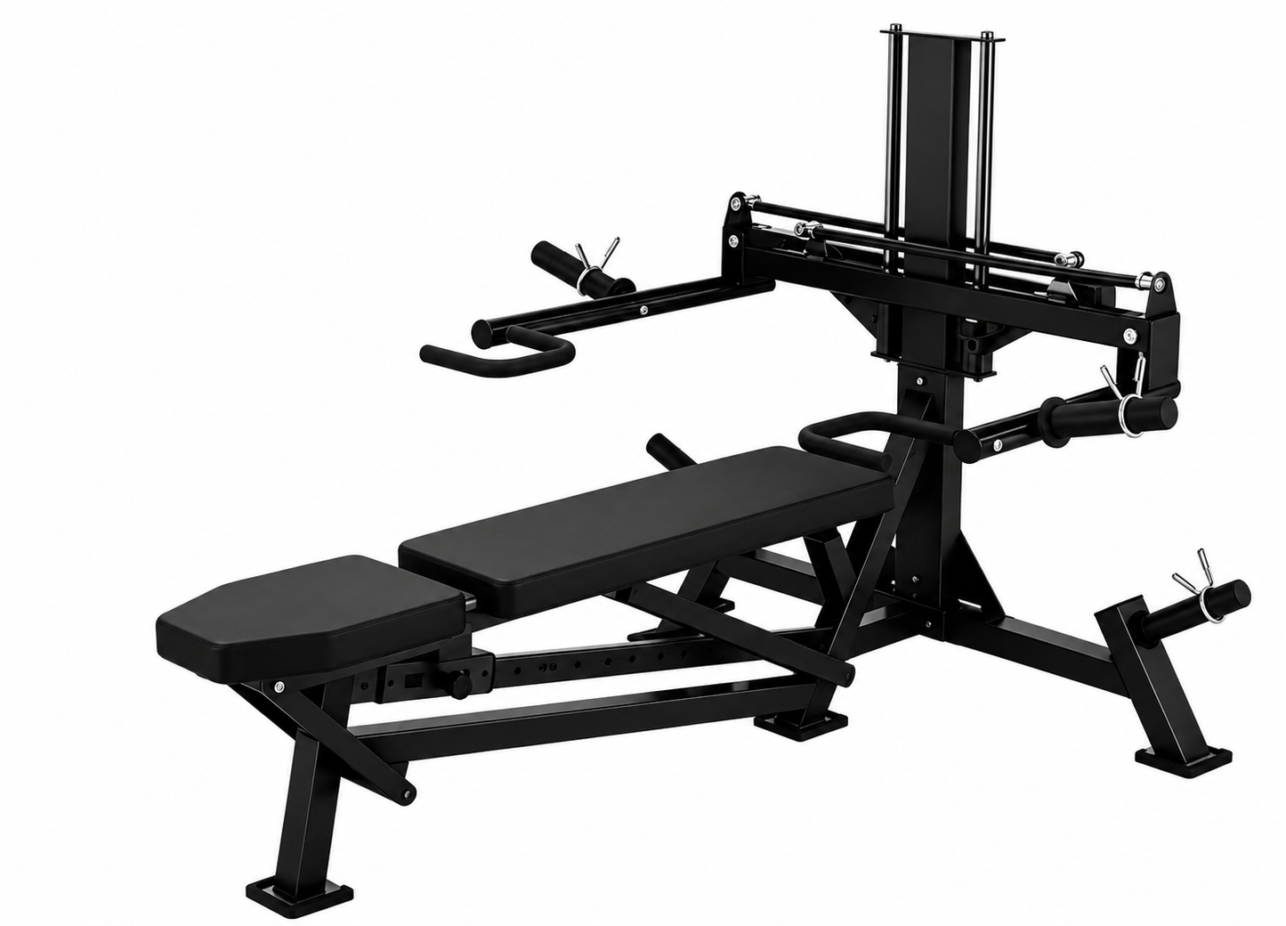3-in-1 Plate Loaded Chest & Shoulder Press Machine