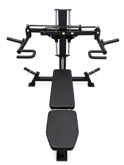 3-in-1 Plate Loaded Chest & Shoulder Press Machine