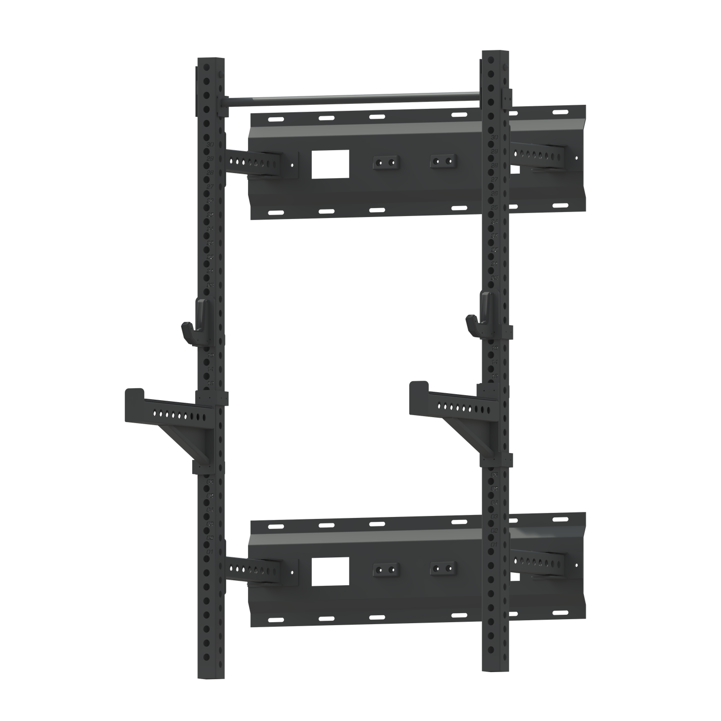Wall-Mounted Squat Rack | Space-Saving Half Rack
