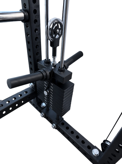 TAK C2X Functional Trainer Rack | Dual Independent Cable System | Plate Loadable Weight Stack