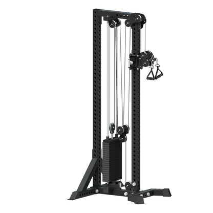 Adjustable Cable Machine - 100kg Weight Stack | Dual Handle | Aluminium Pulleys | TAK NZ